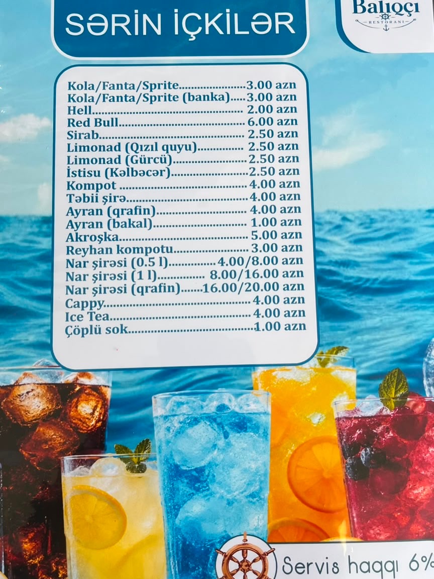 Ailəvi Dəniz Kənarı Restoran Xidməti