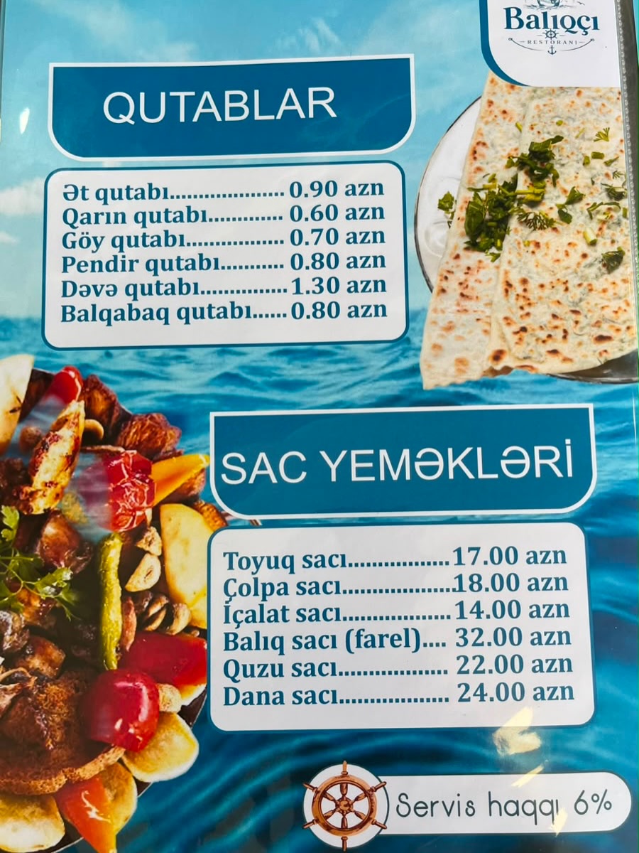 Ailəvi Dəniz Kənarı Restoran Xidməti