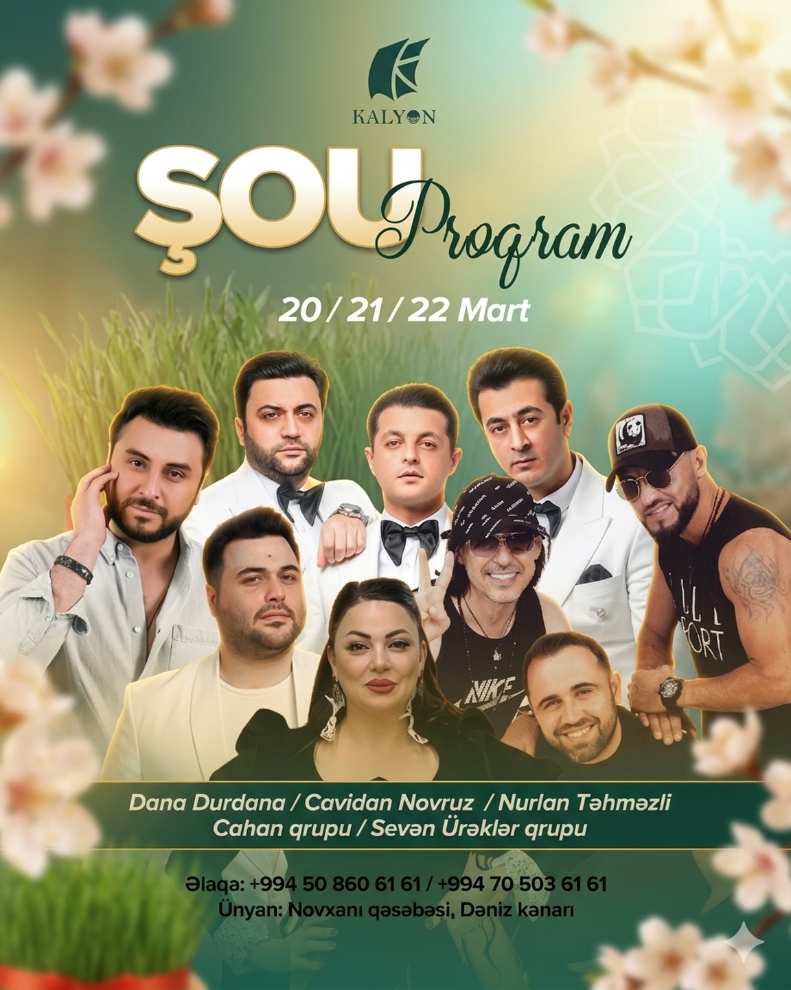 Terrasda Canlı Musiqi və Şou Proqramlı İstirahət