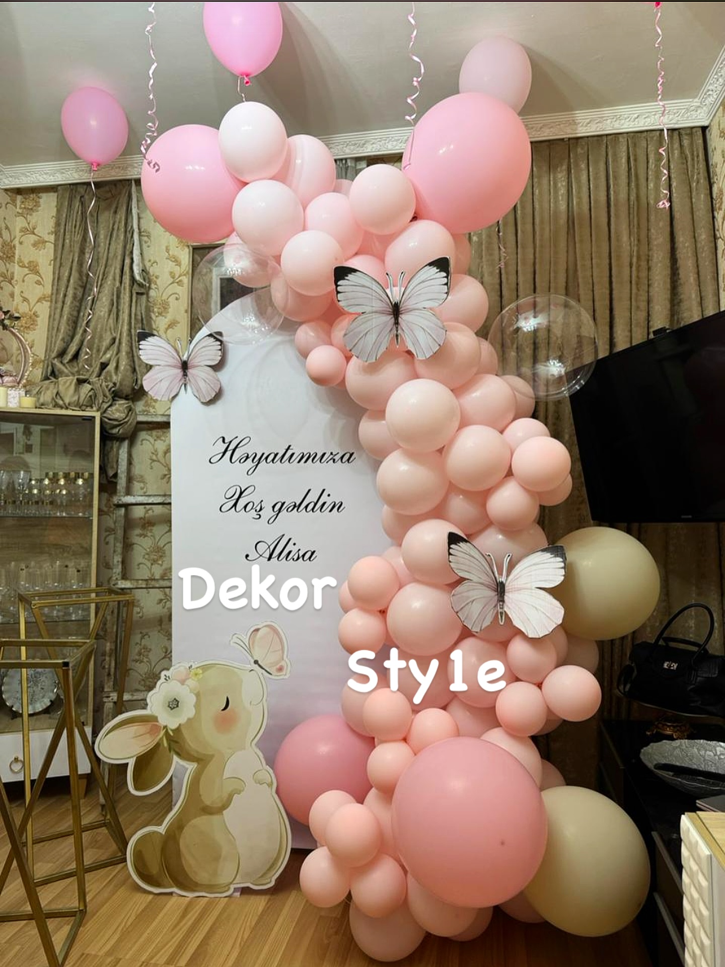 Boho Üslubunda Nikah Dekorasiyası