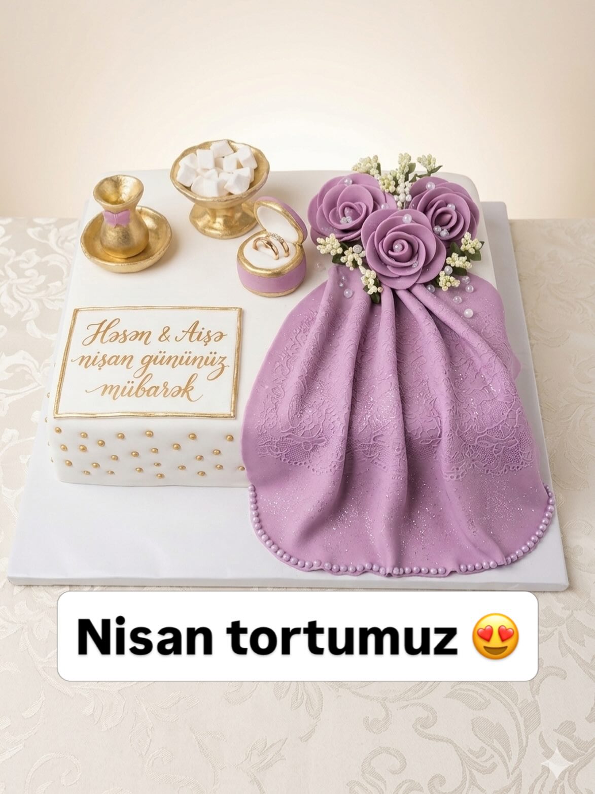Nişan və Elçilik Tortları