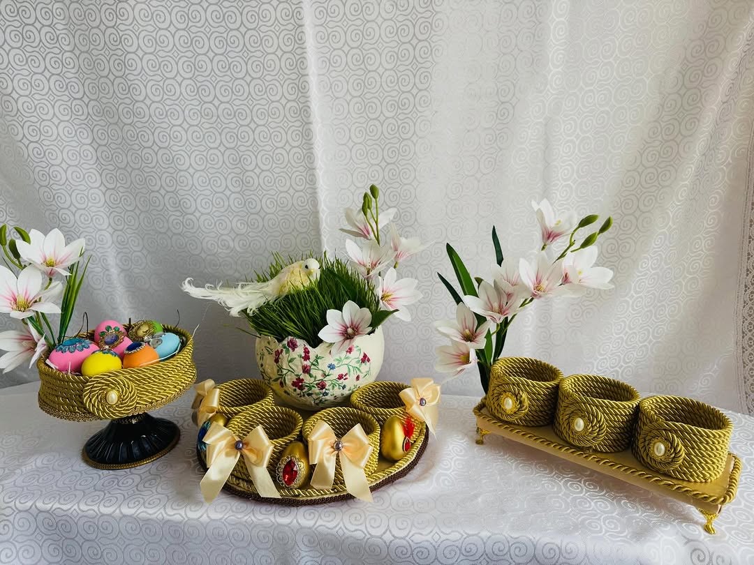 Bəzəkli Bayram Yumurtaları və Aksesuarlar