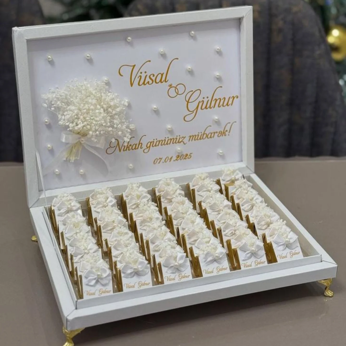 Toy və Nişan Xonçalarının Bəzədilməsi