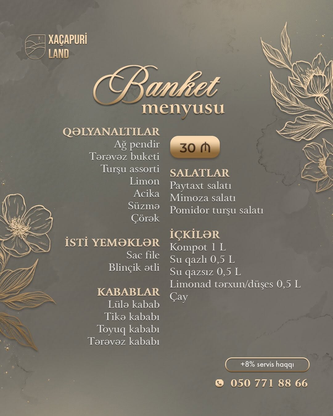 Banket və Özəl Gün Tədbirləri