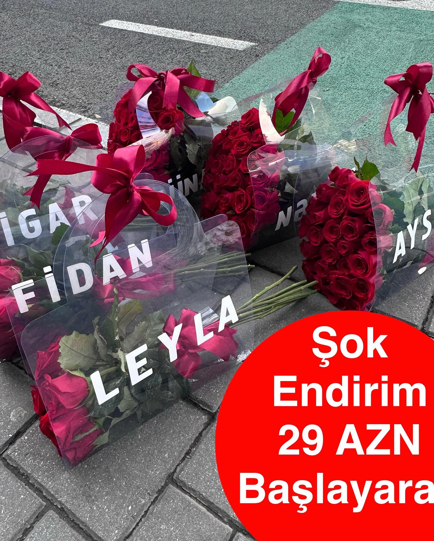 Xüsusi Dizaynlı Hədiyyəlik Buketlər