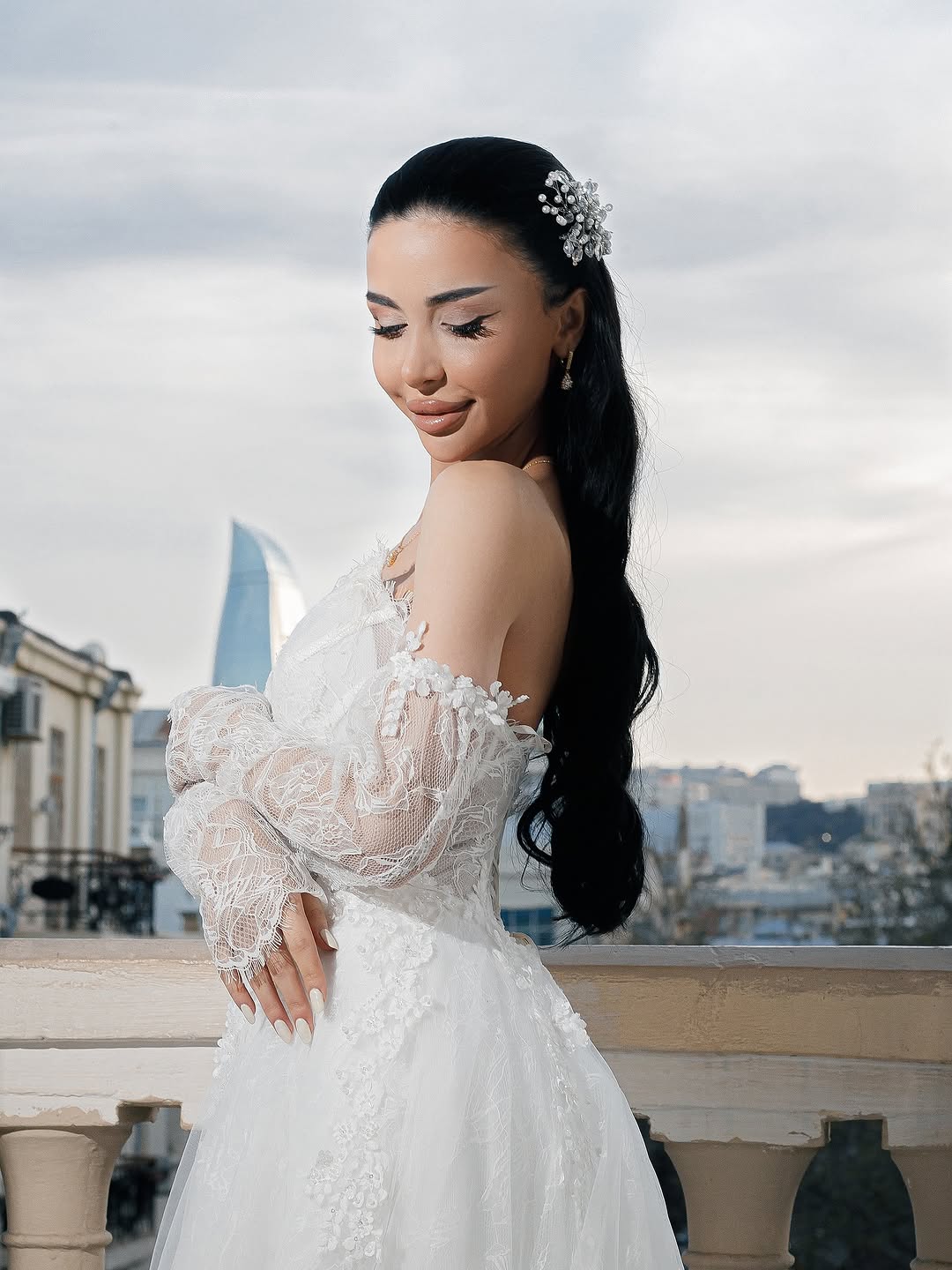 Nikah və Fotosessiya üçün Qısa Gəlinliklər