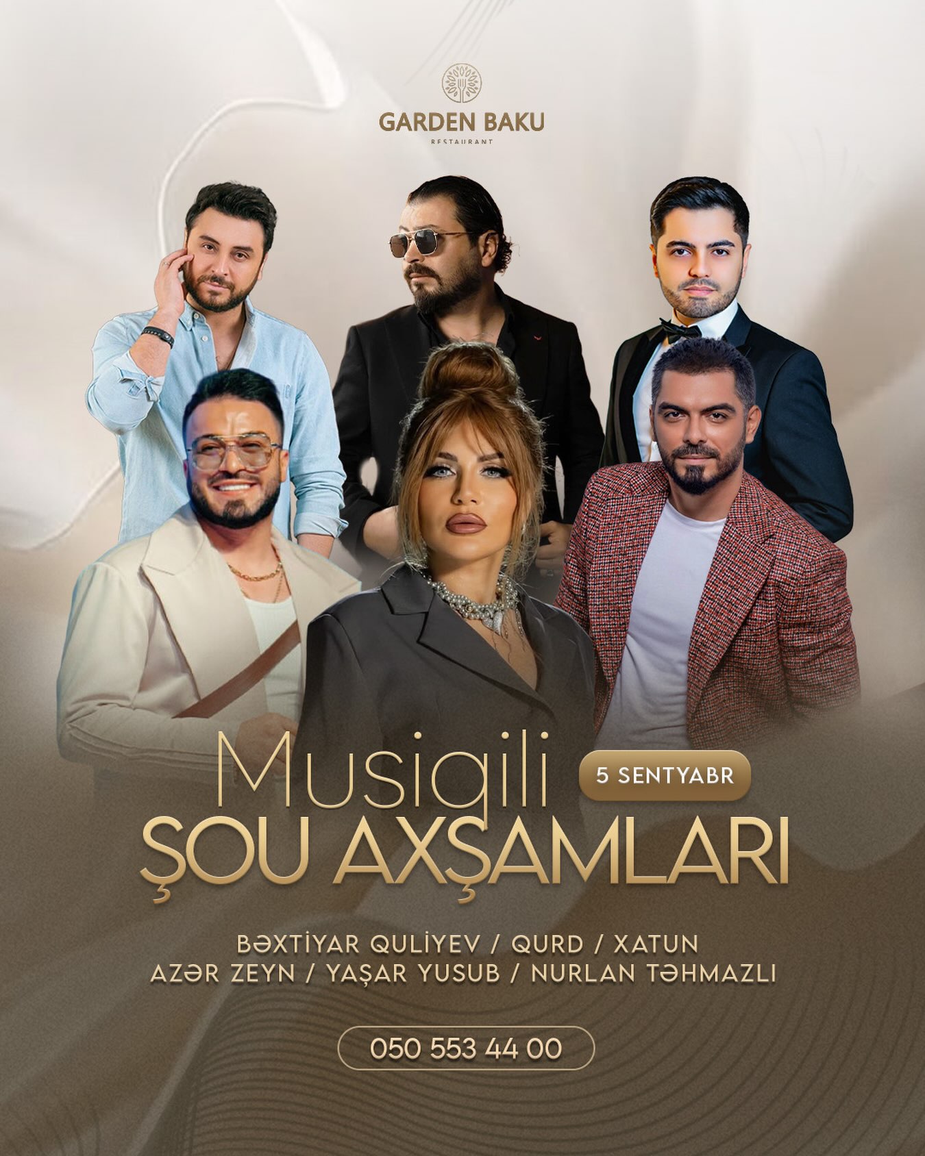 Canlı Musiqi və Şou-Proqramlı Ziyafətlər