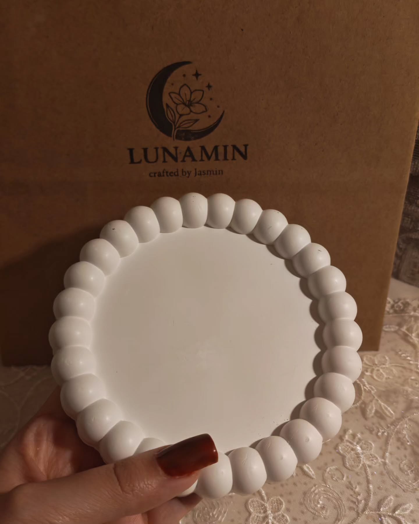 Toy Masaları üçün Əl İşi Gips Paylamalar