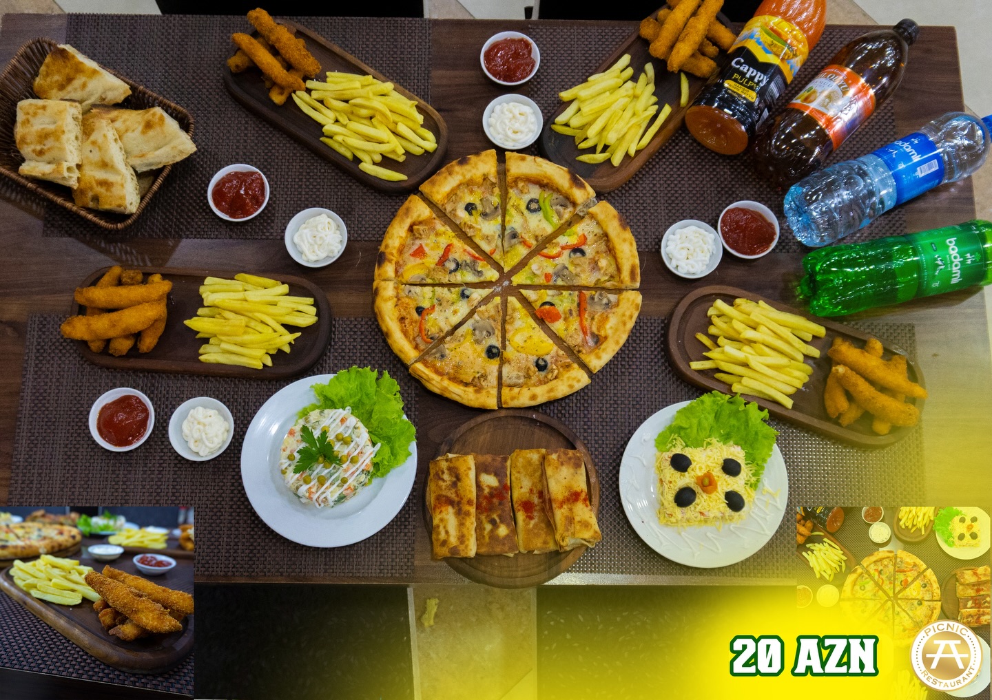 10 Nəfərlik Ailəvi Və Dostlar Banket Seti