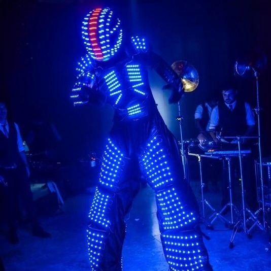 Özəl Günlər üçün LED Robot Şou və İşıq Dekoru