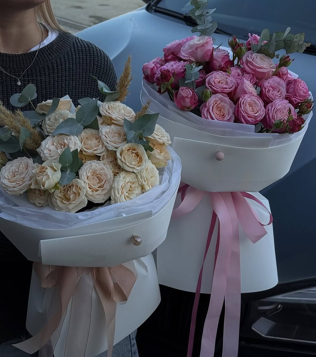 Pion və Qortenziya Buketləri