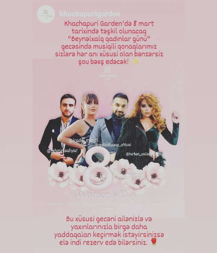 Korporativ Tədbirlər və Özəl Şou Proqramlar
