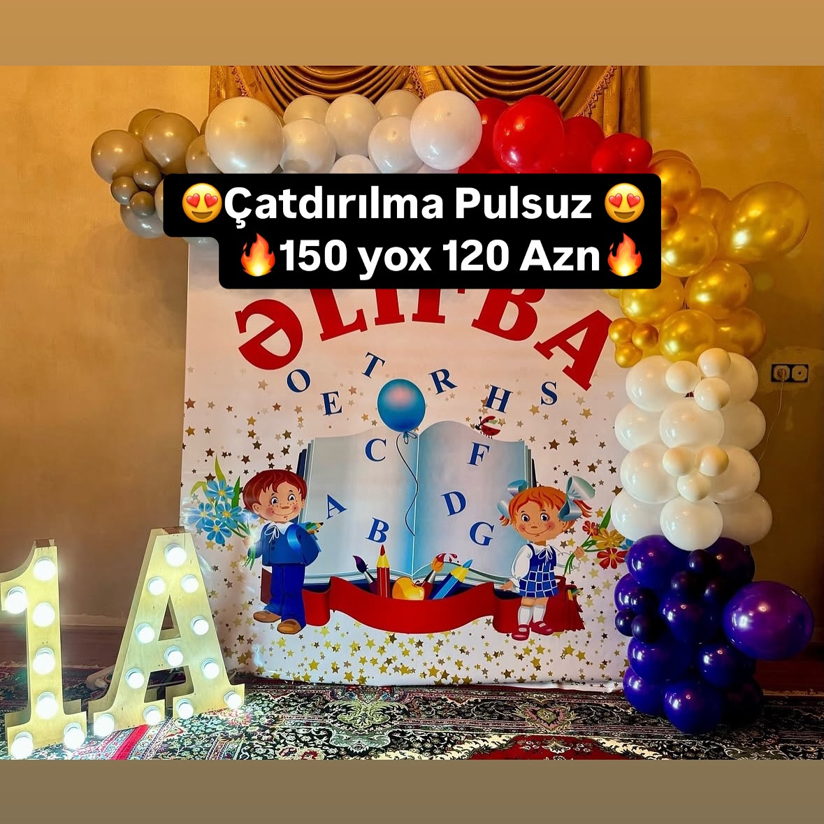 Açılış Tədbirlərinin Bəzədilməsi