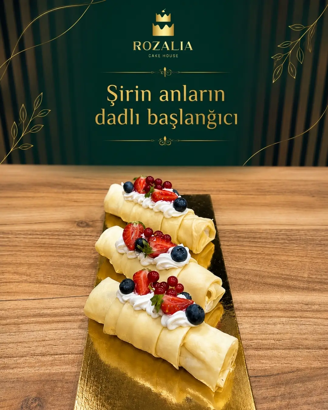 Desertlər və Mini Şirniyyatlar