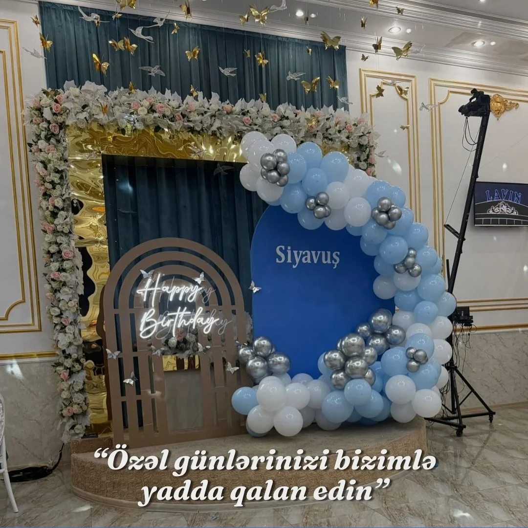 Məzuniyyət və Tədbir Dekorasiyası