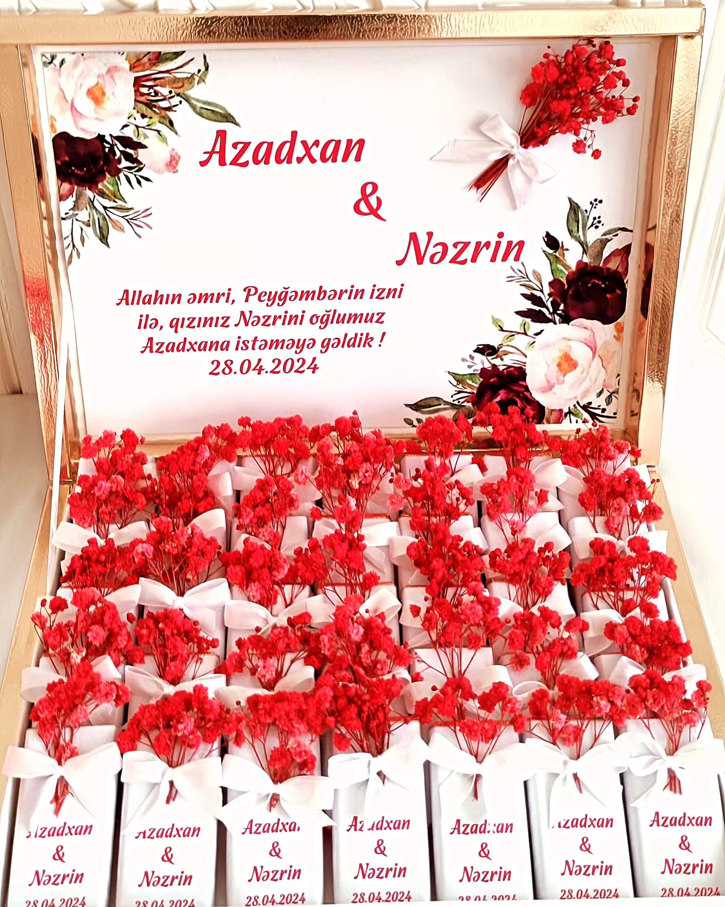 Şokolad Xonçaları və Nişan Konfetləri