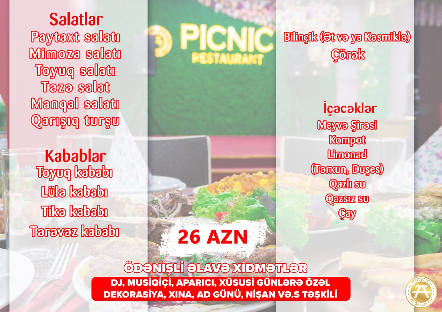 Ad Günü Banketləri və Şou Proqramlar