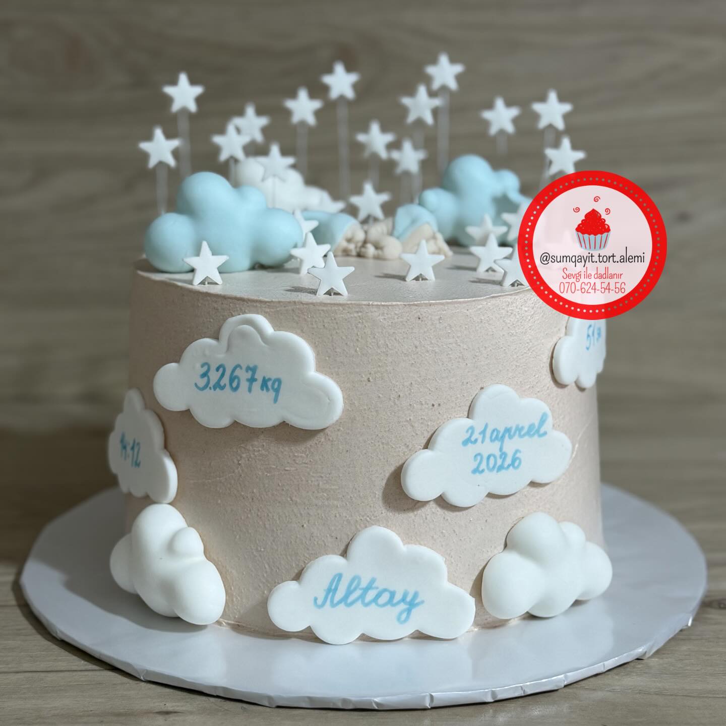 Uşaq və Xəstəxana Çıxışı Tortları