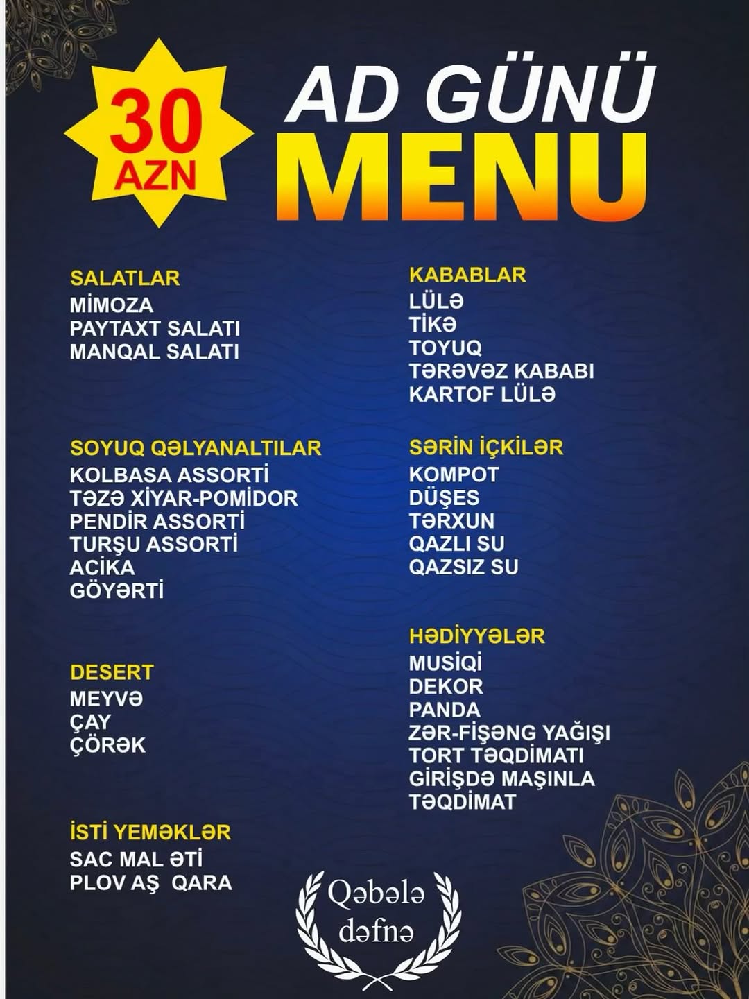 Nişan Məclislərinin Keçirilməsi