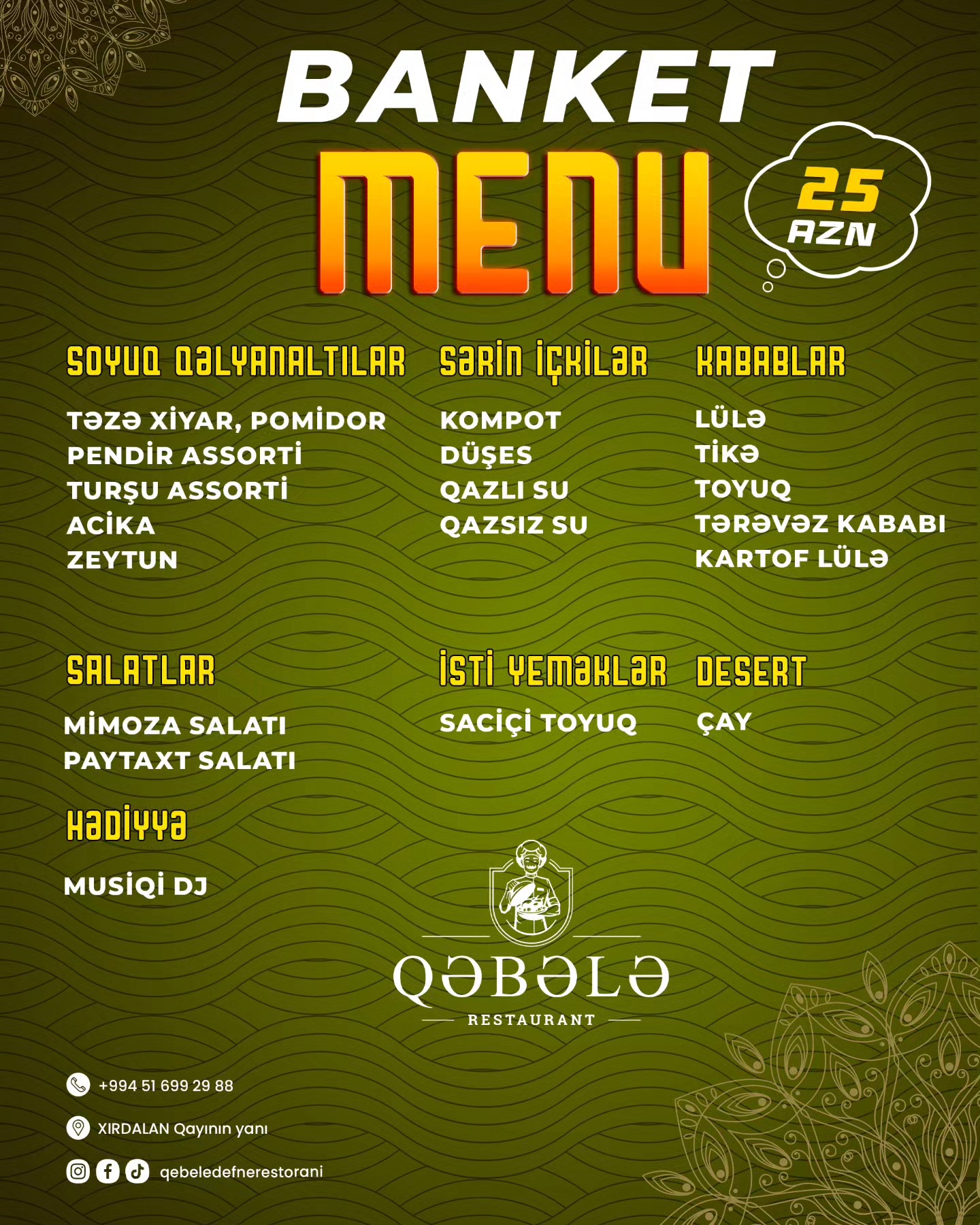 Qəbələ Dəfnə Restoranı