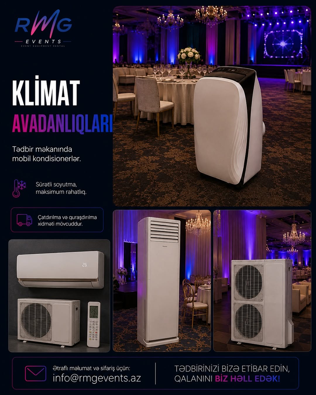 Mobil Klimat və Generator İcarəsi