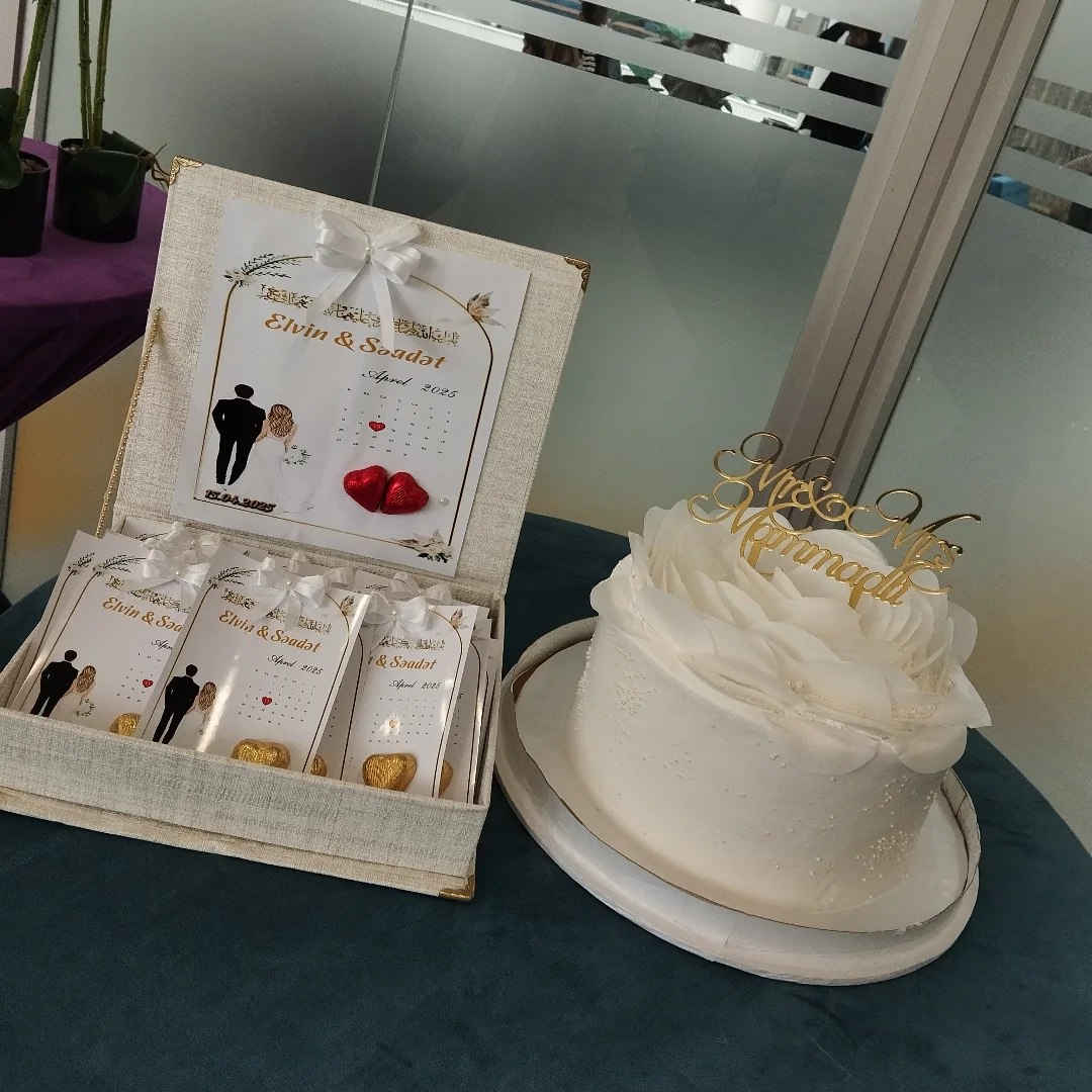 Toy, Nişan və Nikah Tortları
