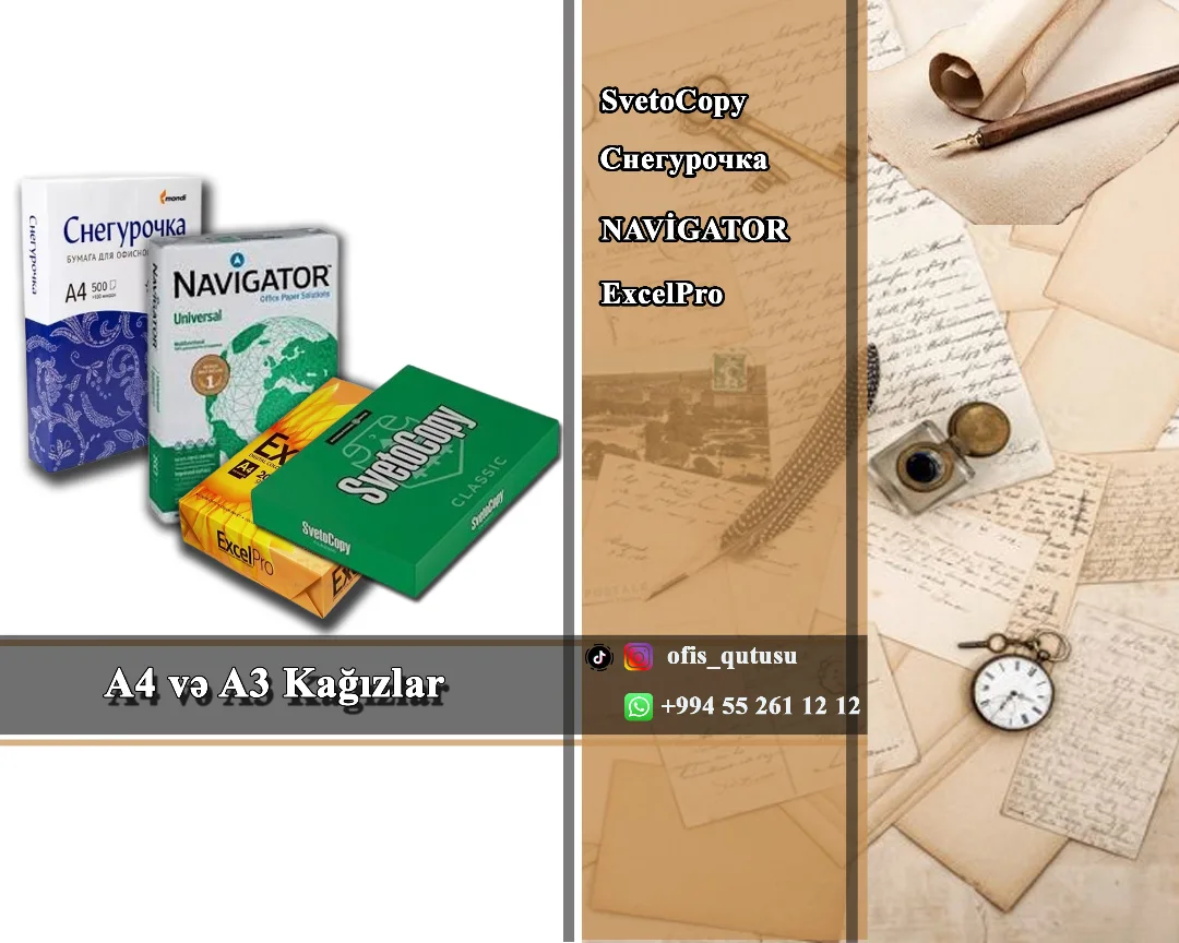 Estetik Qeyd Dəftərləri və Hədiyyəlik Notebooklar