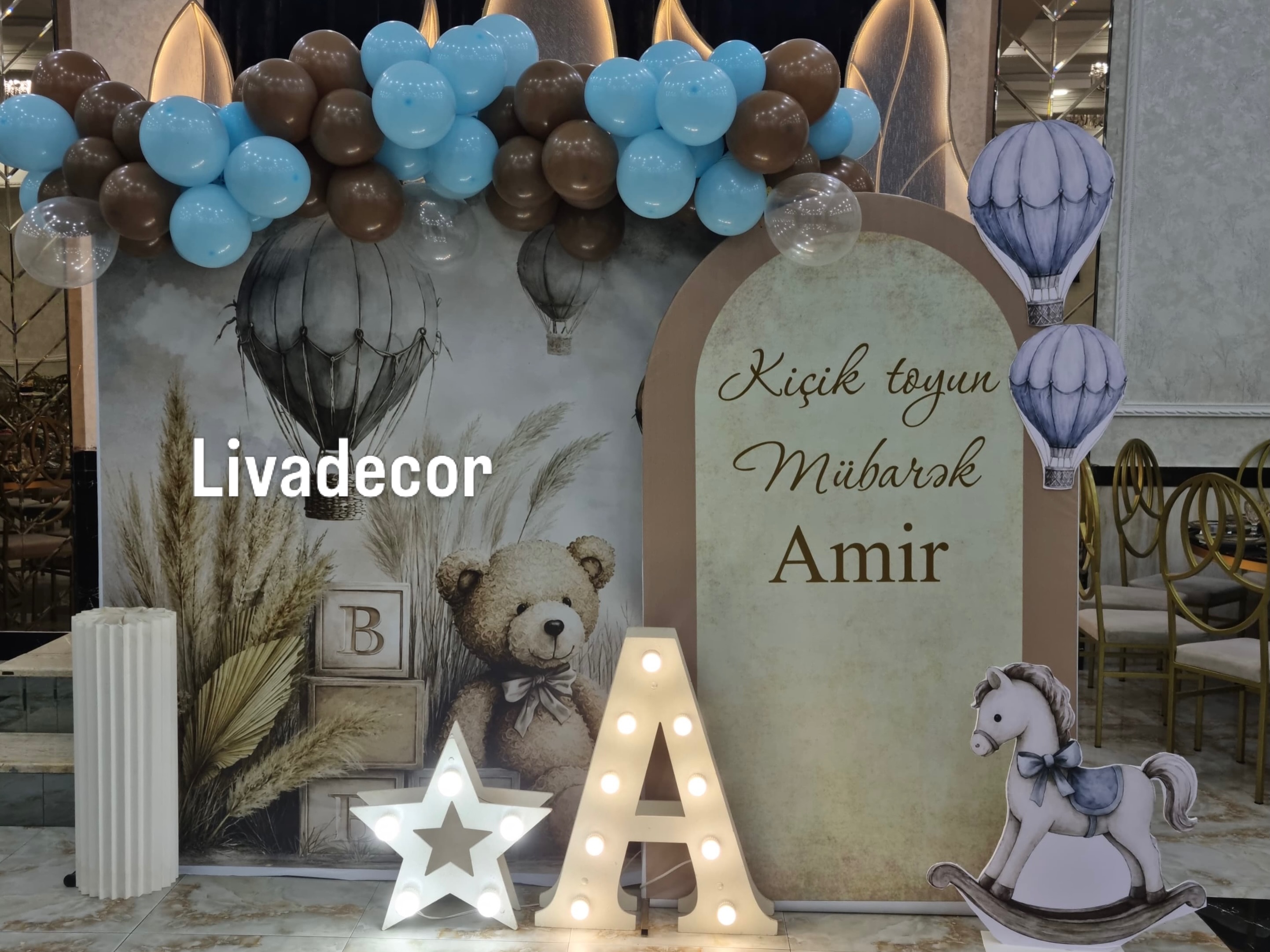 Kiçik Toy Dekoru və Şənlik Bəzədilməsi