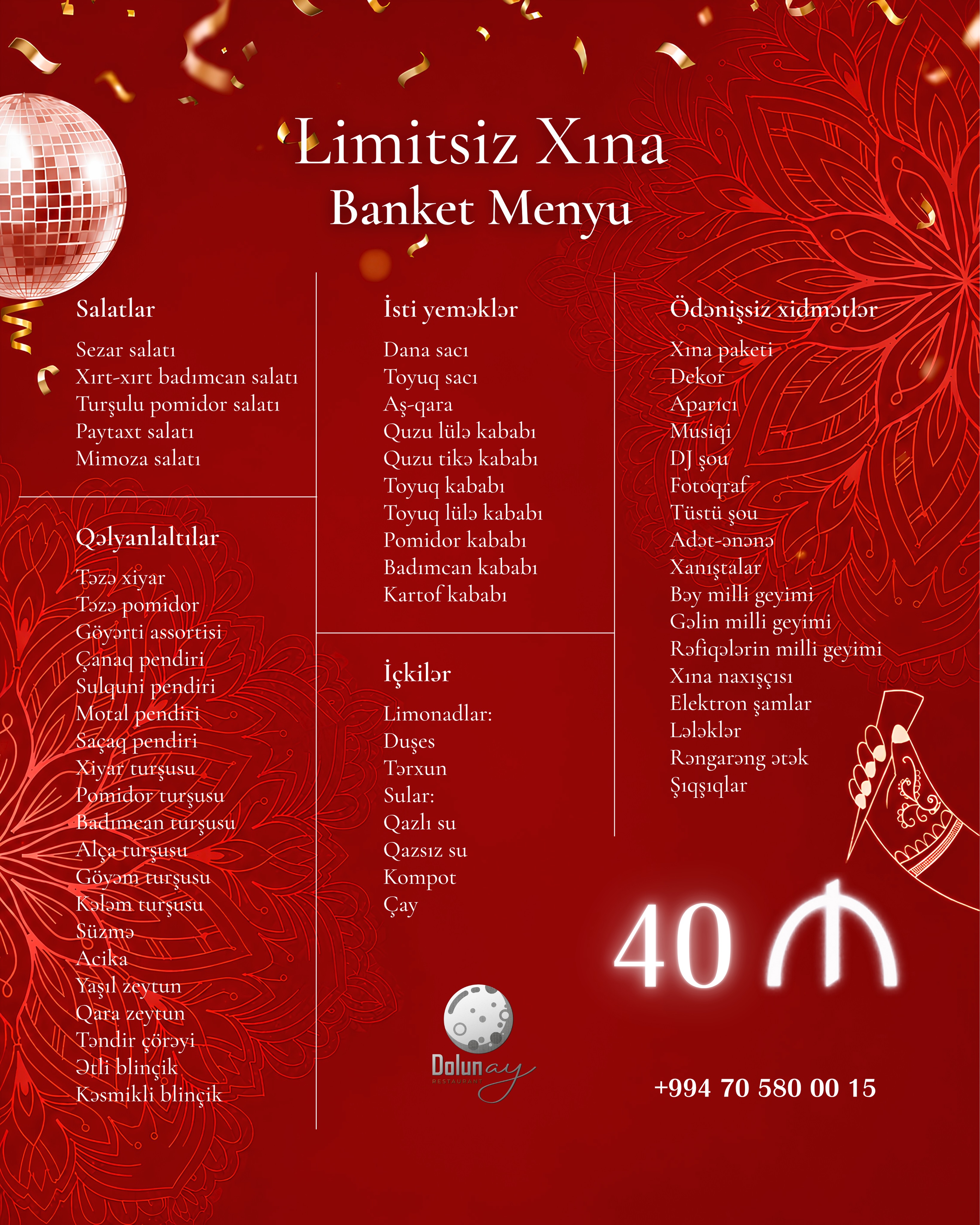 Dolunay Baku Restaurant