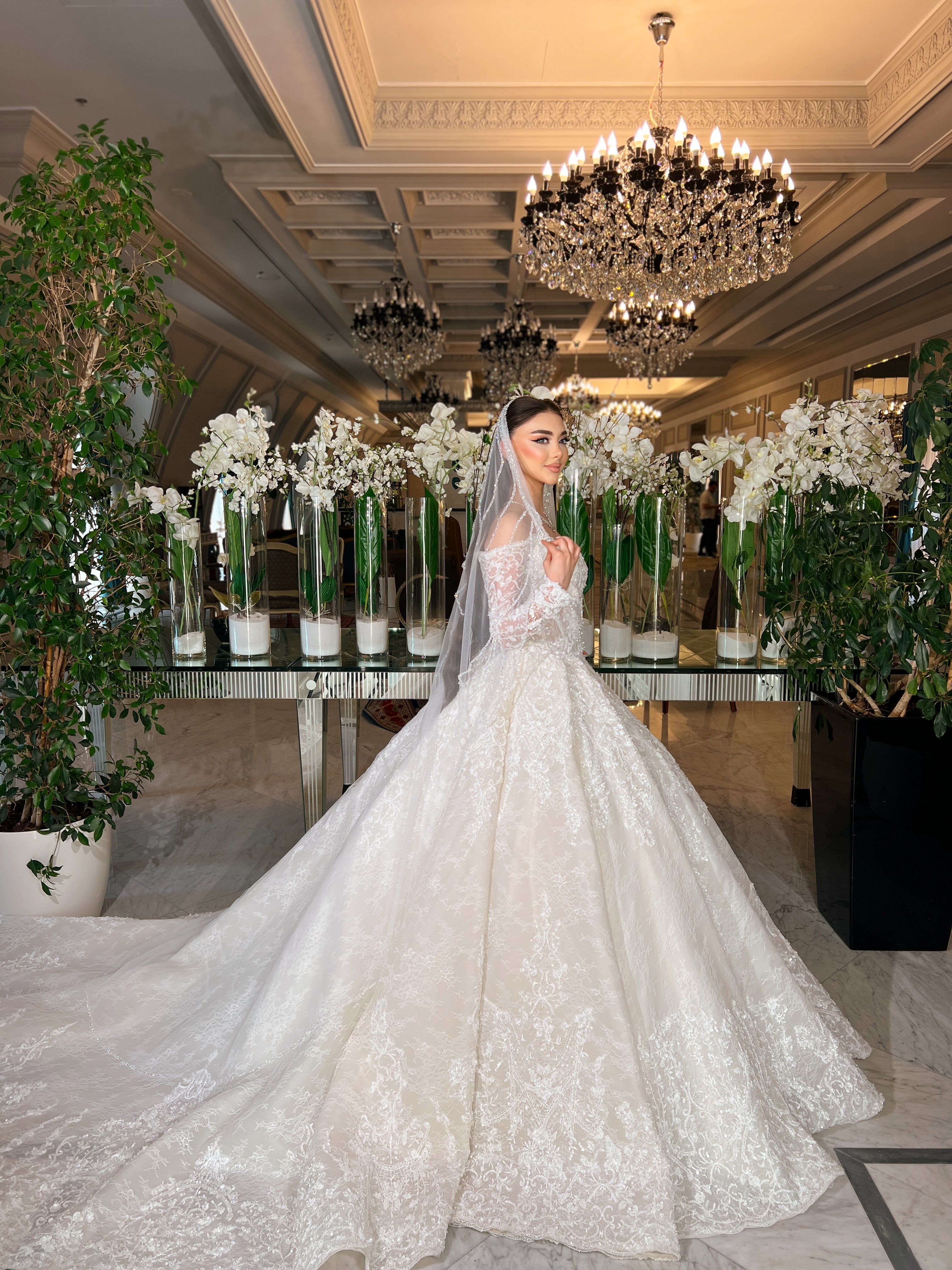 Princessa Siluetli Gəlinliklər