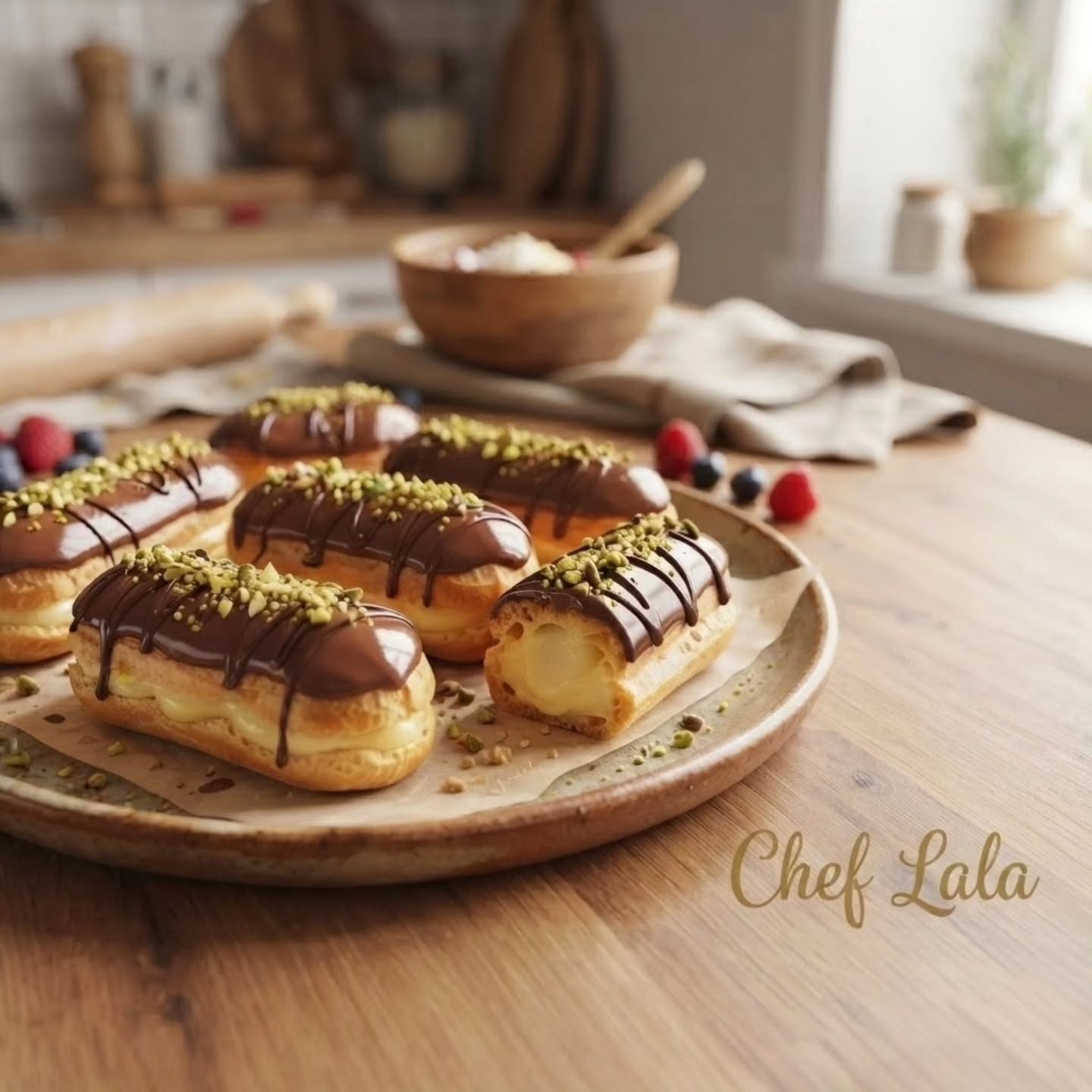 Təzə Ekler və Donut Çeşidləri