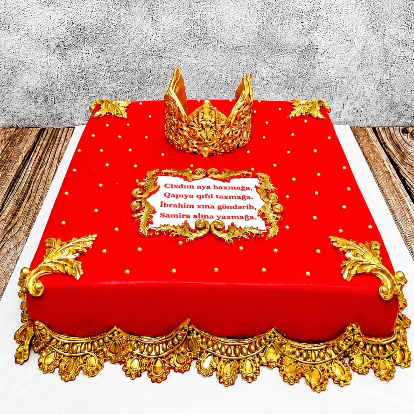 Zərif Nişan Tortları