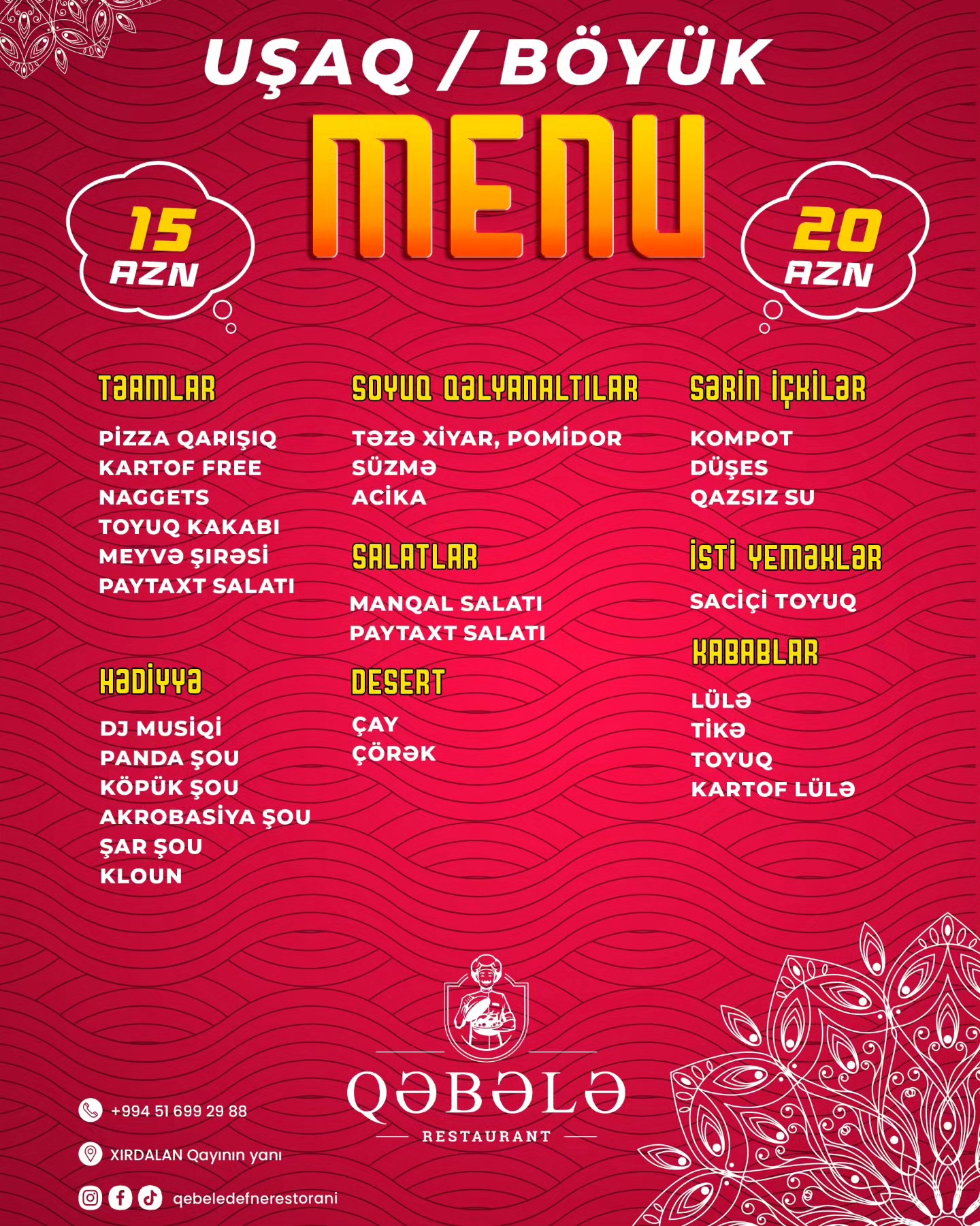 Qəbələ Dəfnə Restoranı