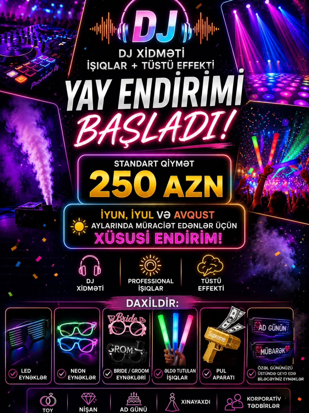 Ad Günü Şənlikləri üçün DJ Xidməti