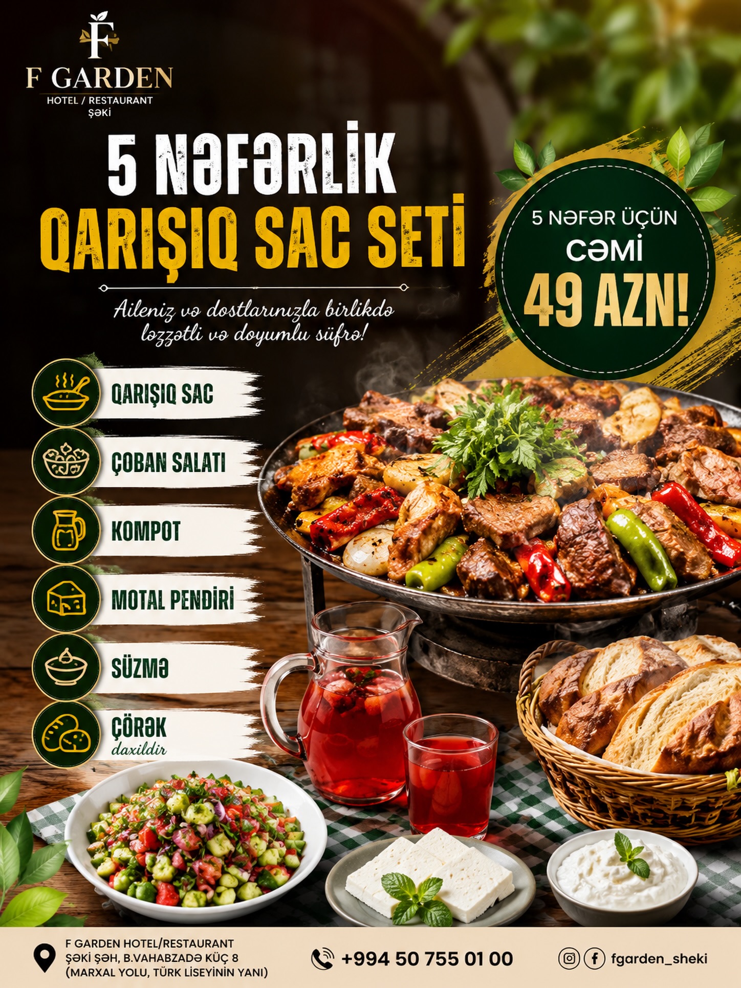 Korporativ Tədbirlər və Ailə Məclisləri