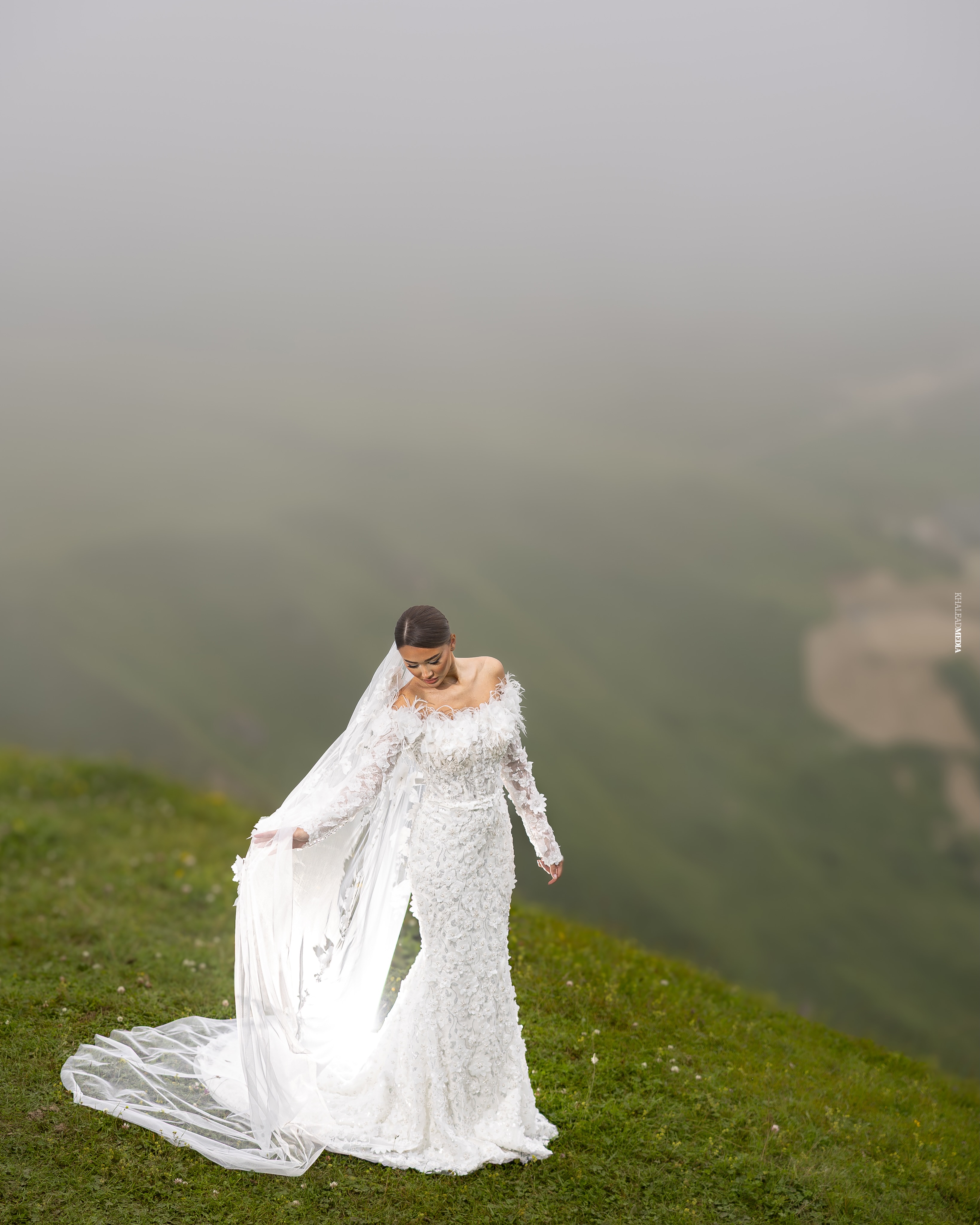 Zərif Balıq Model Gəlinliklər