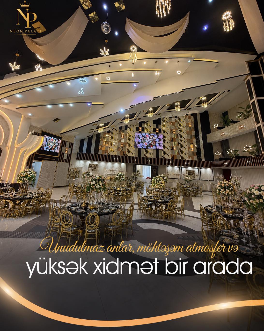 Möhtəşəm Toy Dekorasiyası Xidməti