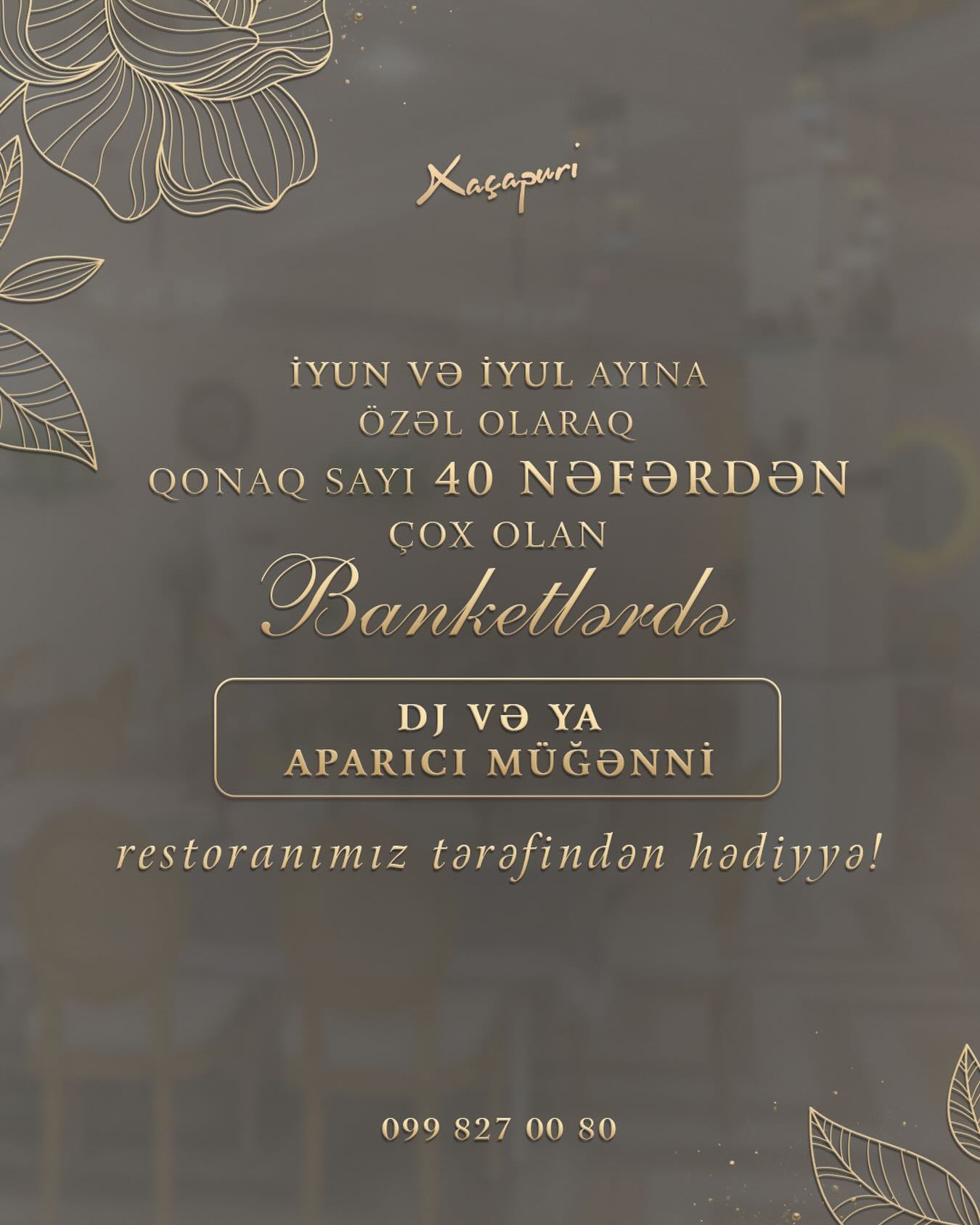 Khachapuri Baku – Canlı Musiqi və Şou Proqram