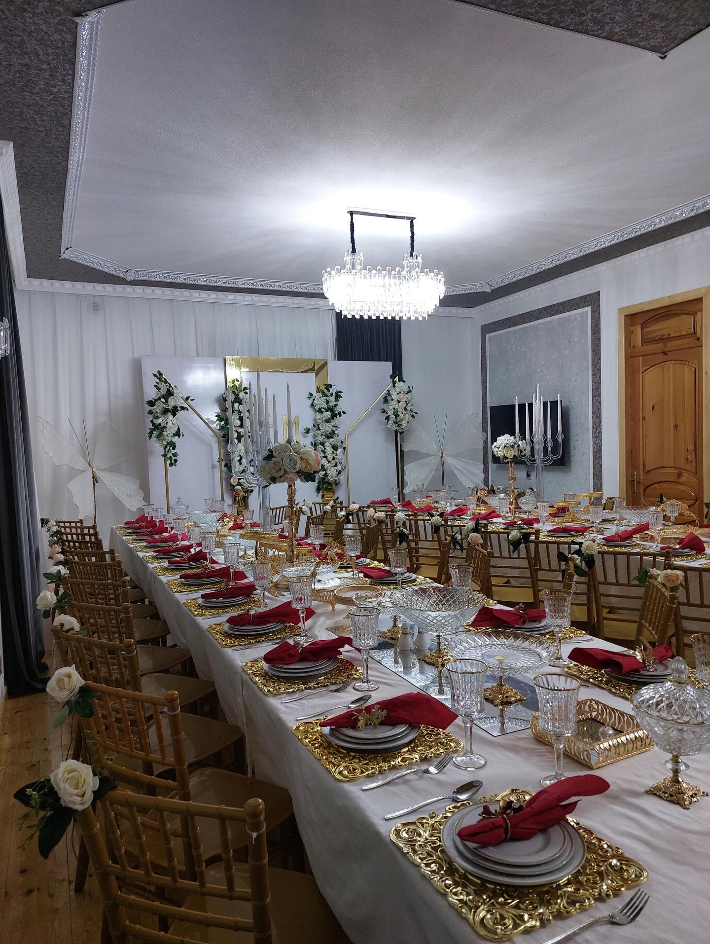 Nişan Dekorasiyası və Süfrə Bəzədilməsi
