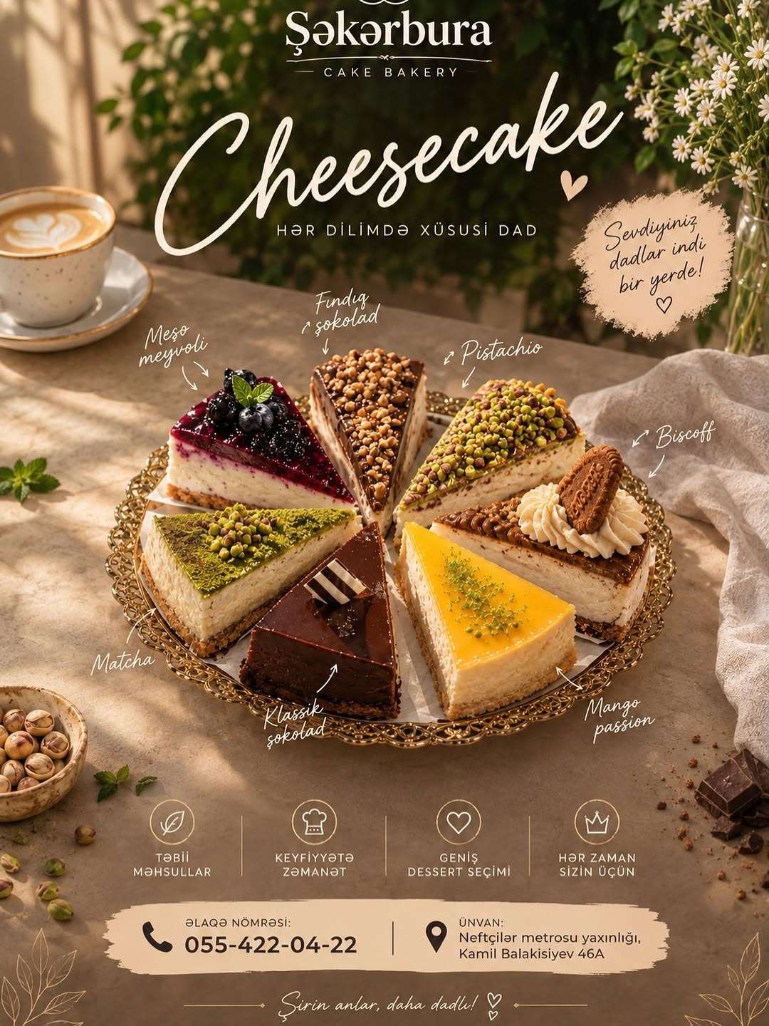 Magnolia və Xüsusi Dessertlər