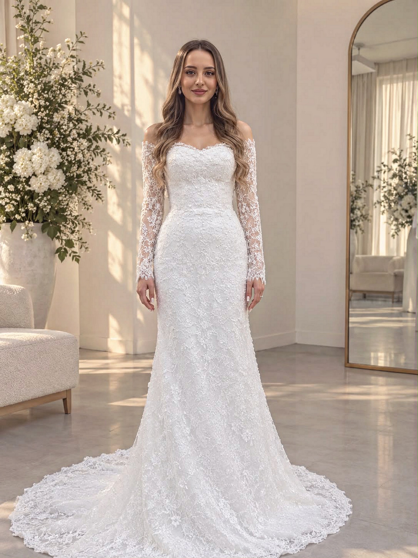 Balıq Model (Mermaid) Gəlinliklər