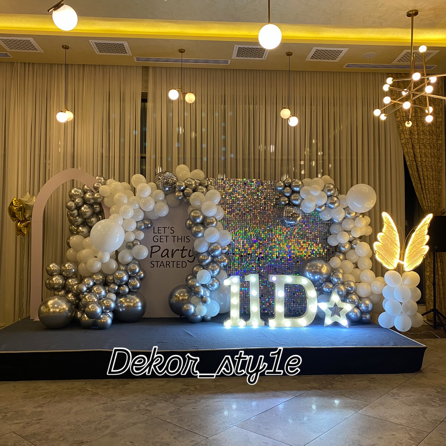Boho Üslubunda Nikah Dekorasiyası