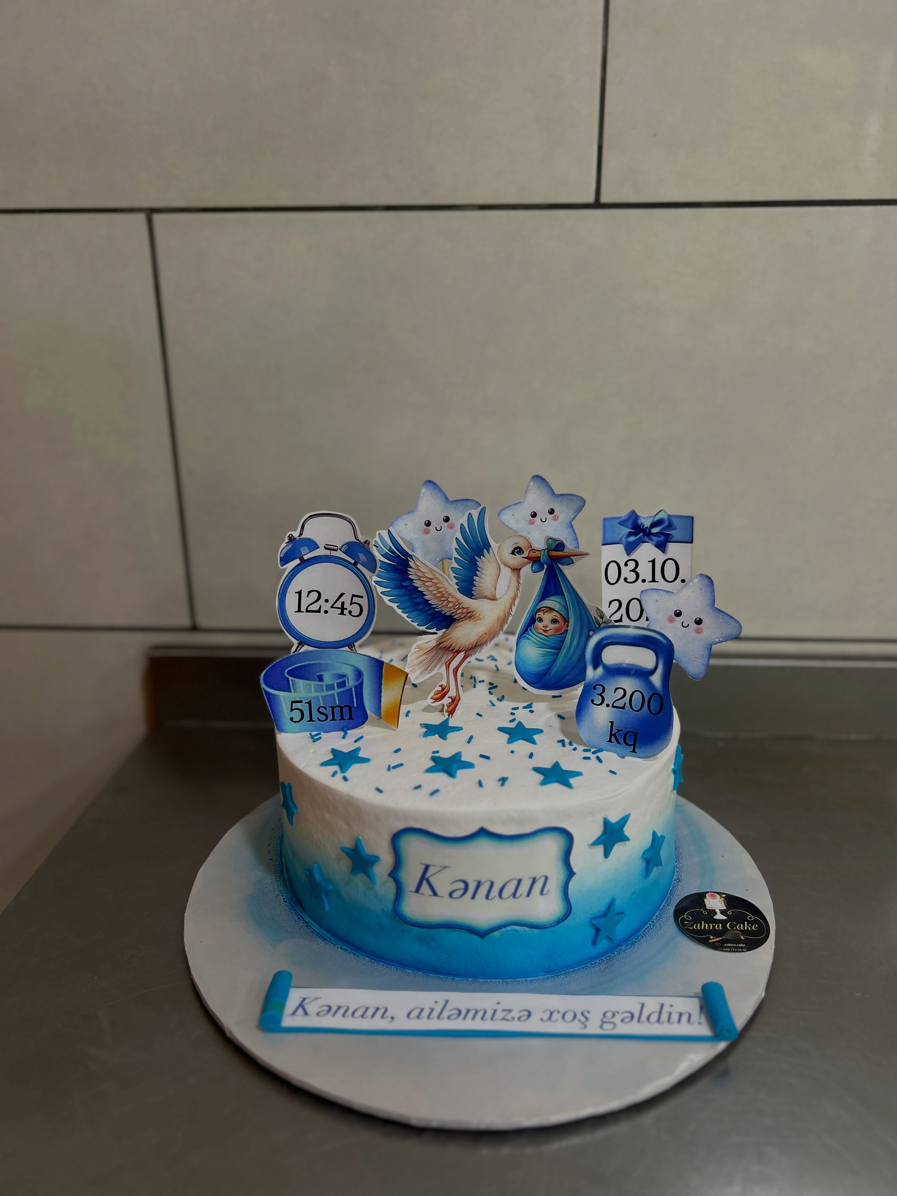 Uşaq və Xəstəxana Çıxışı Tortları