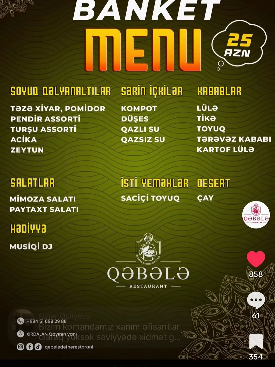 Nişan Məclislərinin Keçirilməsi