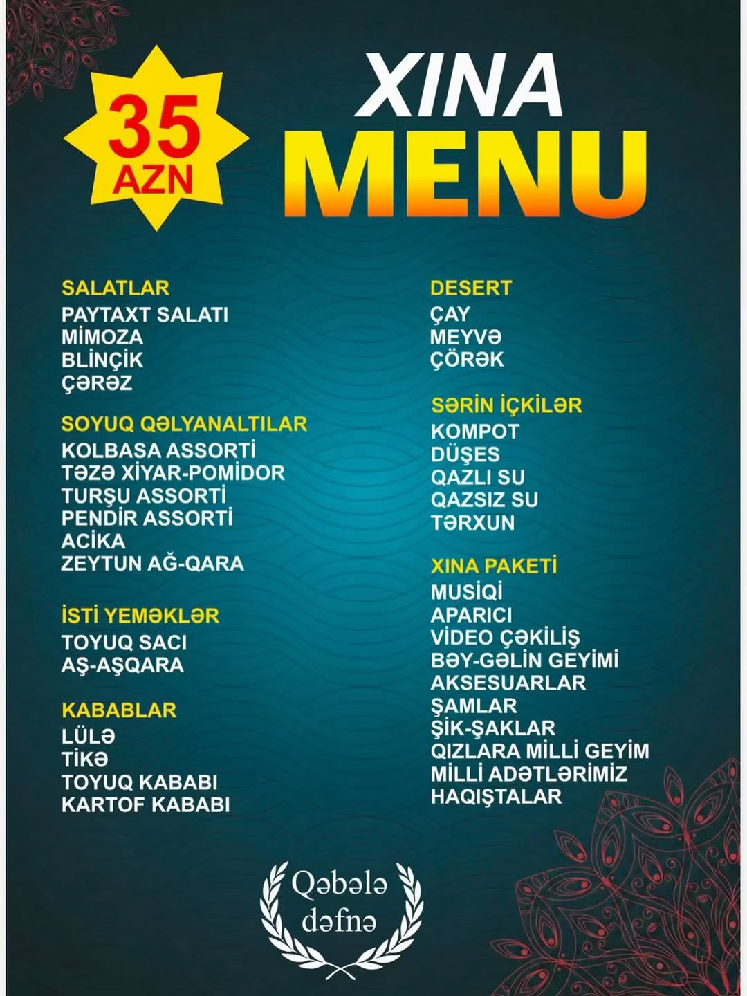 Nişan Məclislərinin Keçirilməsi
