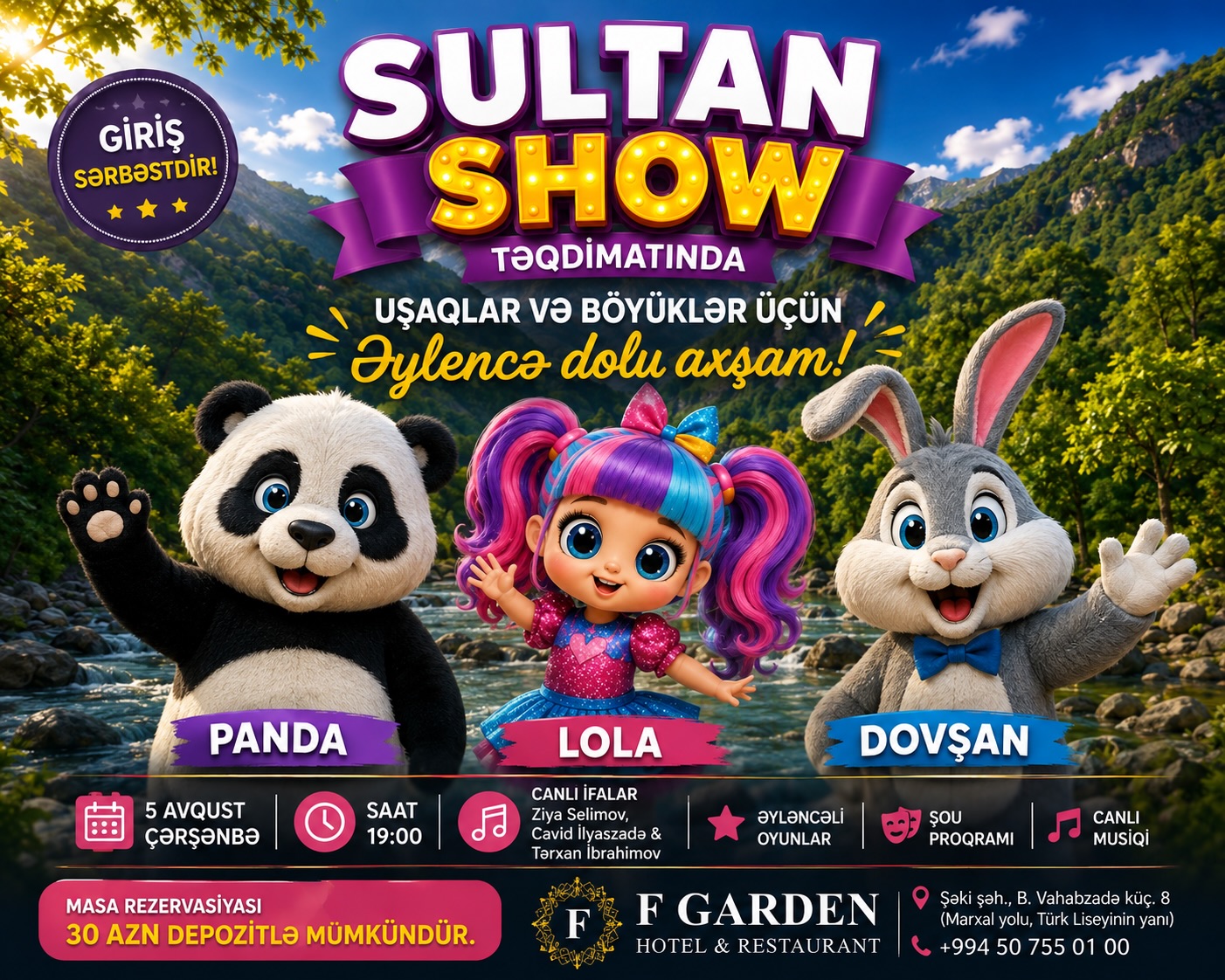 F Garden Hotel & Restaurant Sheki