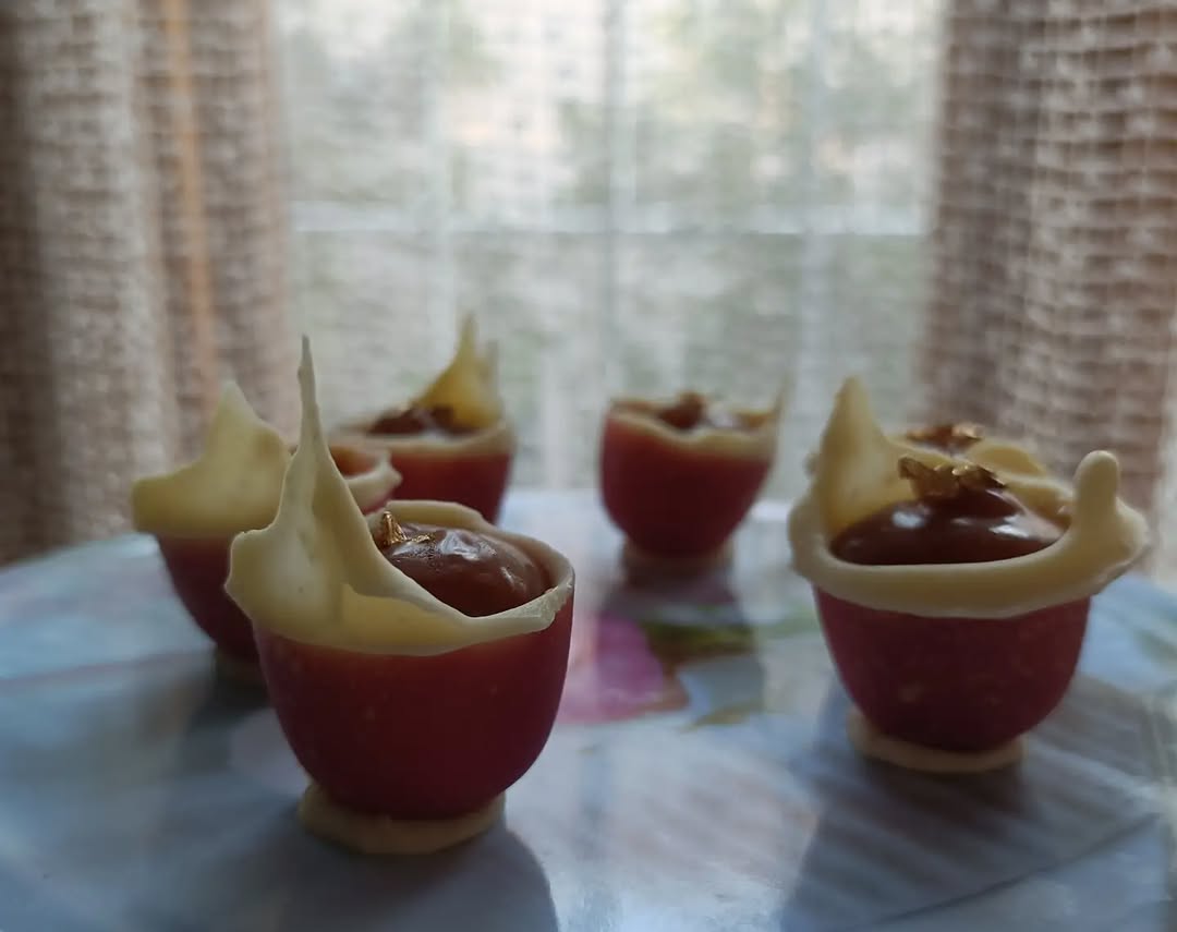 Karamel İçlikli Xırtıldayan Bonbon Şokoladlar