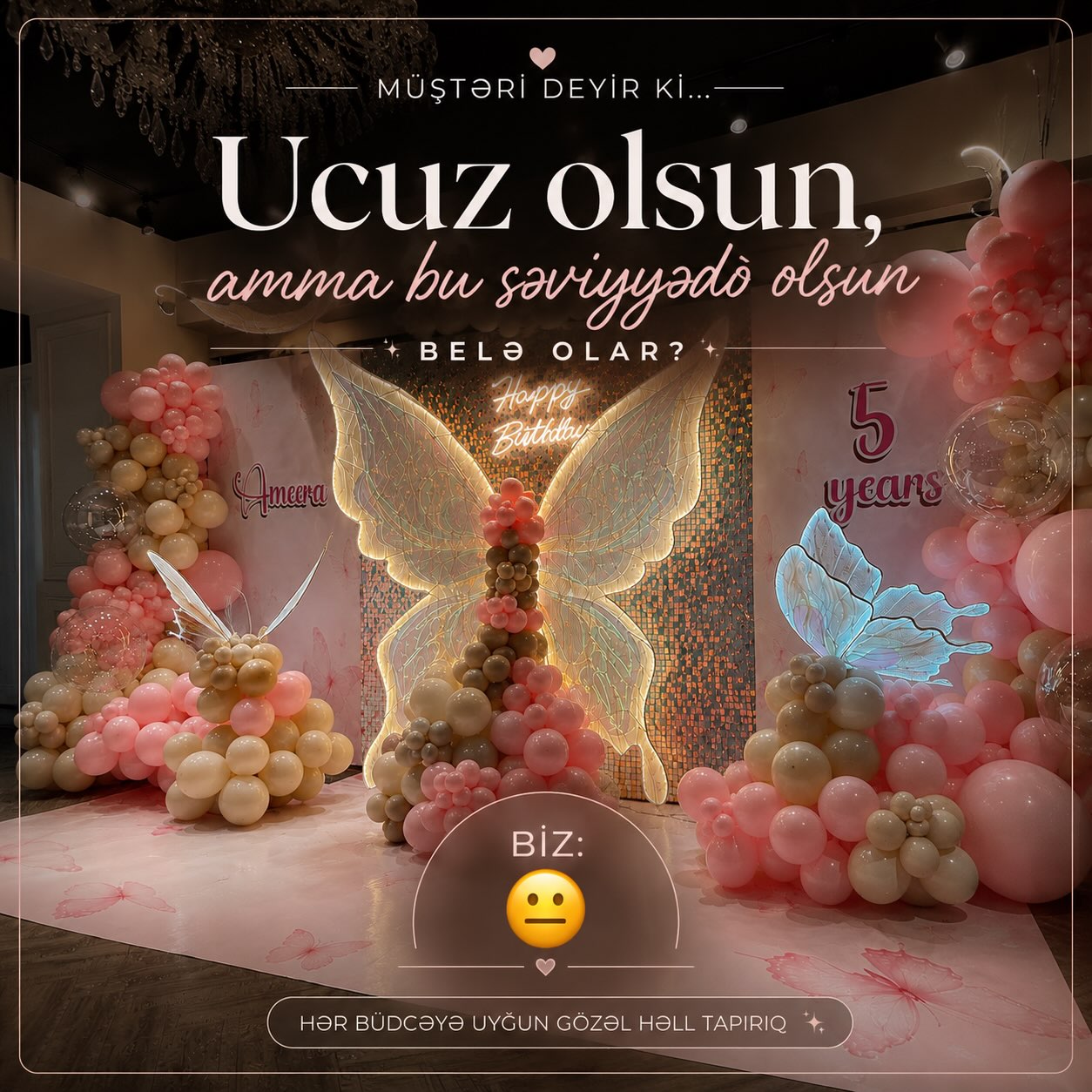Ad Günü Şar Dekorasiyası