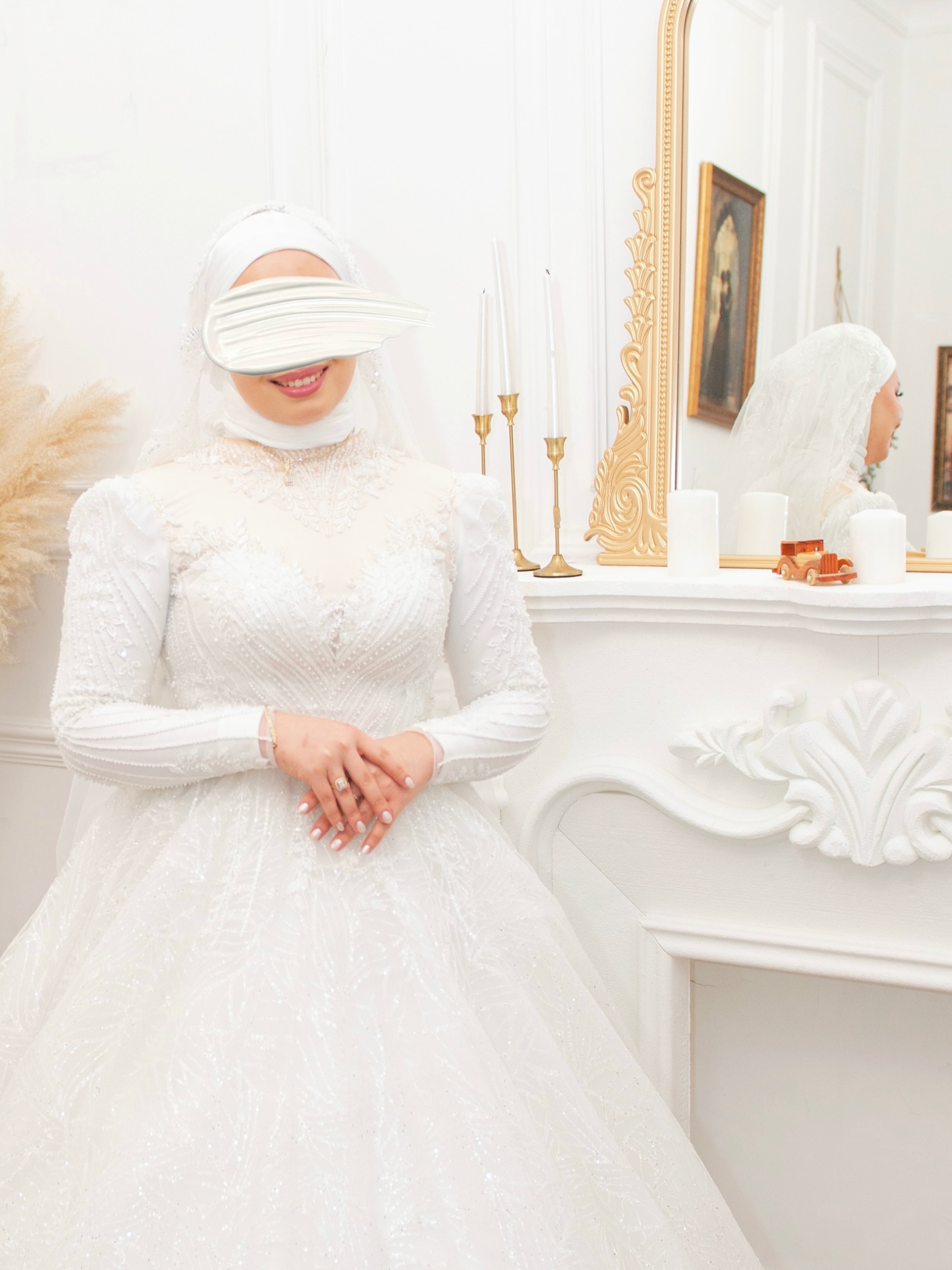 Hicablı Gəlinlik Modellərinin Kirayəsi