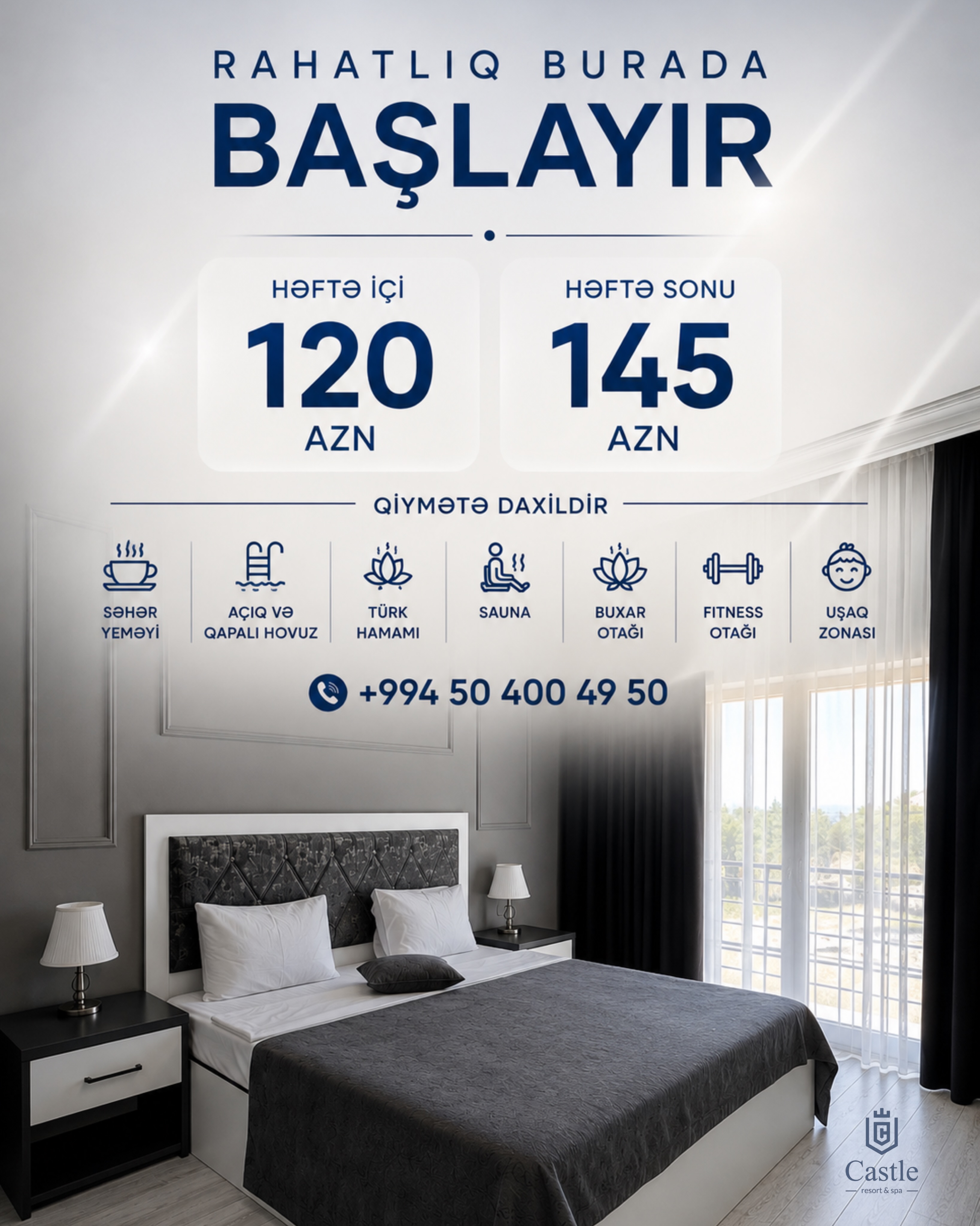 Castle Hotel & Kottec Qonaqlaması